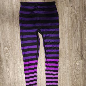 KDeer purple ombre high rise legging (L)